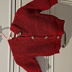 Hooded Cotton Sweater